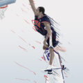Le dunk de la mort!